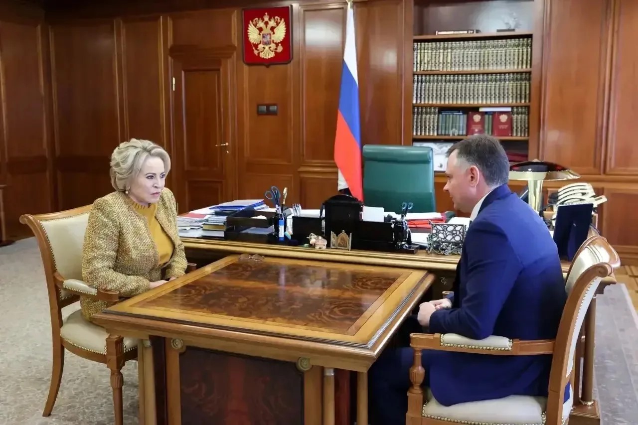 Валентина Матвиенко обсудила с губернатором Ростовской области перспективы развития региона